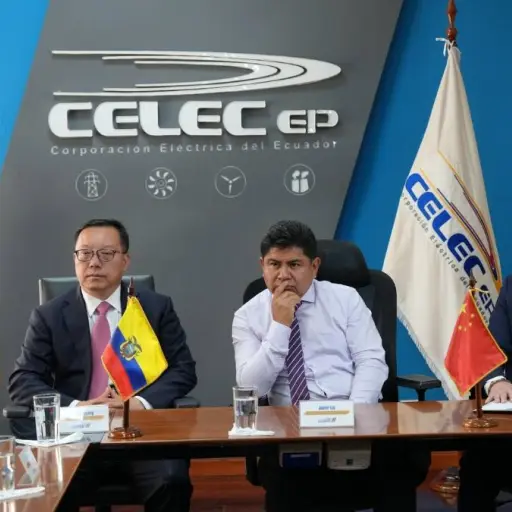 Celec y Sinohydro firman la recepción definitiva de la central hidroeléctrica Coca Codo Sinclair