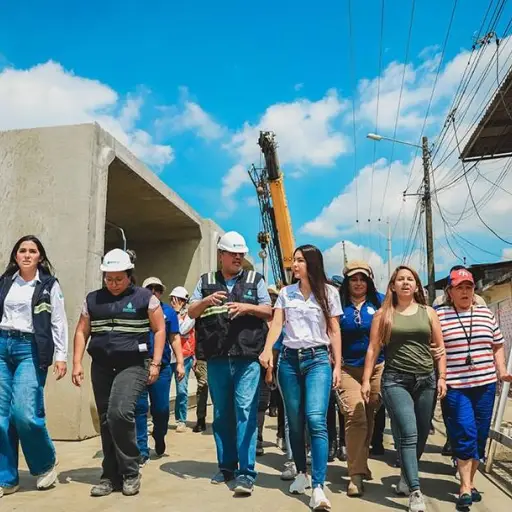 Municipio ejecuta ampliación del Canal 31 para mitigar inundaciones en el norte de Guayaquil