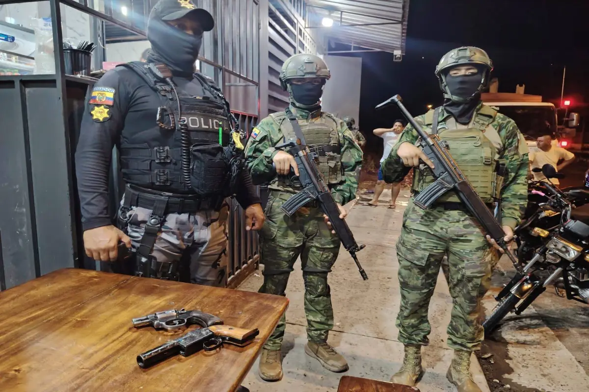 Las armas incautadas fueron llevadas a las bodegas de la Policía Judicial., Cortesía