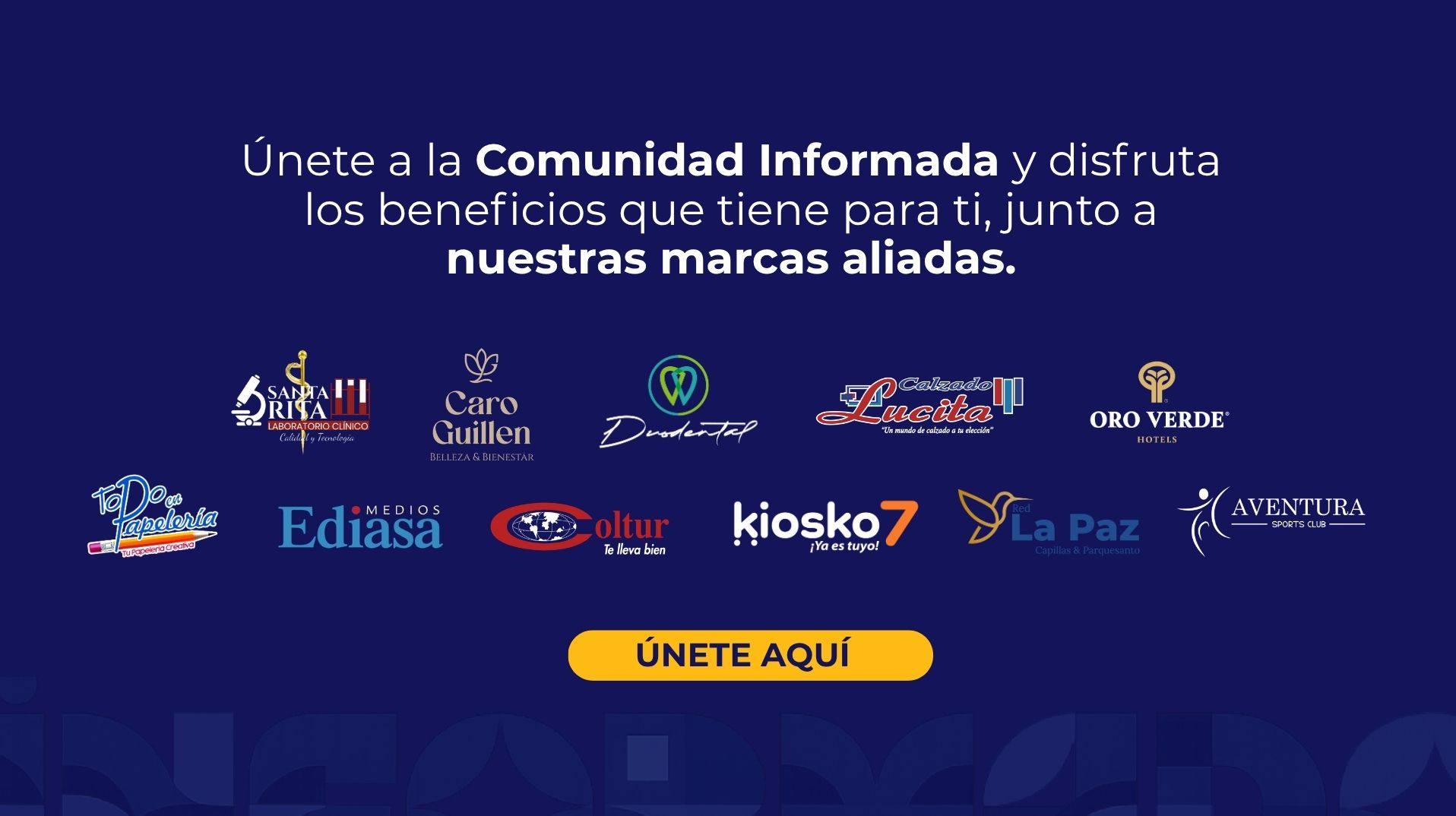 Banner principal de beneficios
