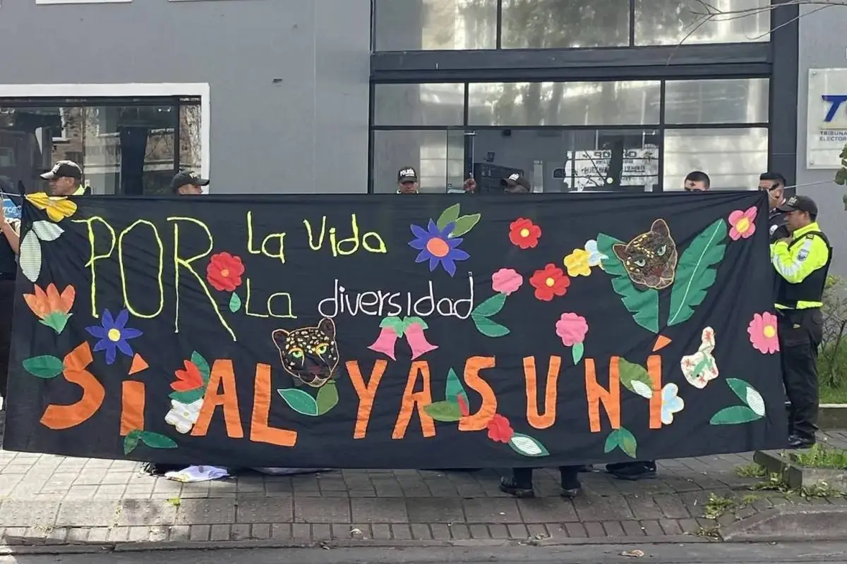 Multa del TCE a colectivo Yasunidos genera preocupación en Naciones Unidas por independencia judicial., X: @inredh1