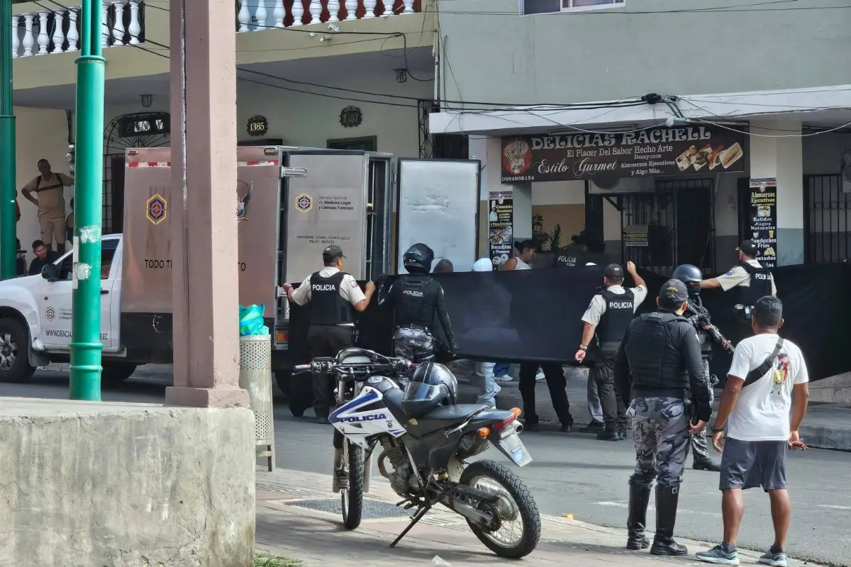 Ataque armado deja un fallecido en restaurante del centro de Manta