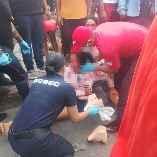 El Carmen: accidente de tránsito deja tres personas heridas en la avenida Chone