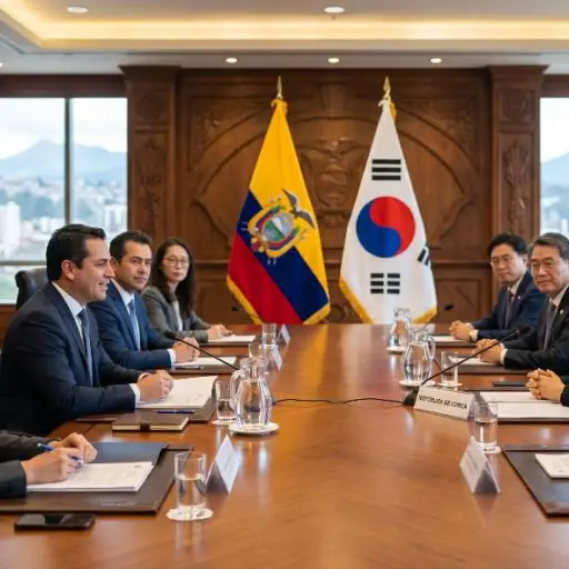 Las exportaciones de Ecuador proyectan crecimiento de 367 millones por acuerdo con Corea del Sur