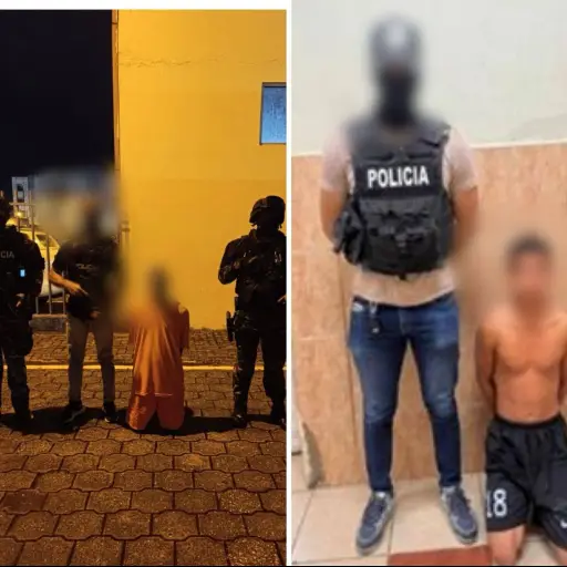 Desarticulan red de extorsionadores en Los Ríos y aprehenden a dos sospechosos