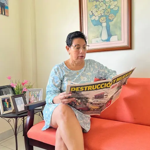 Entre la calle y la memoria: la vida periodística de Tatiana Hoppe en Manabí