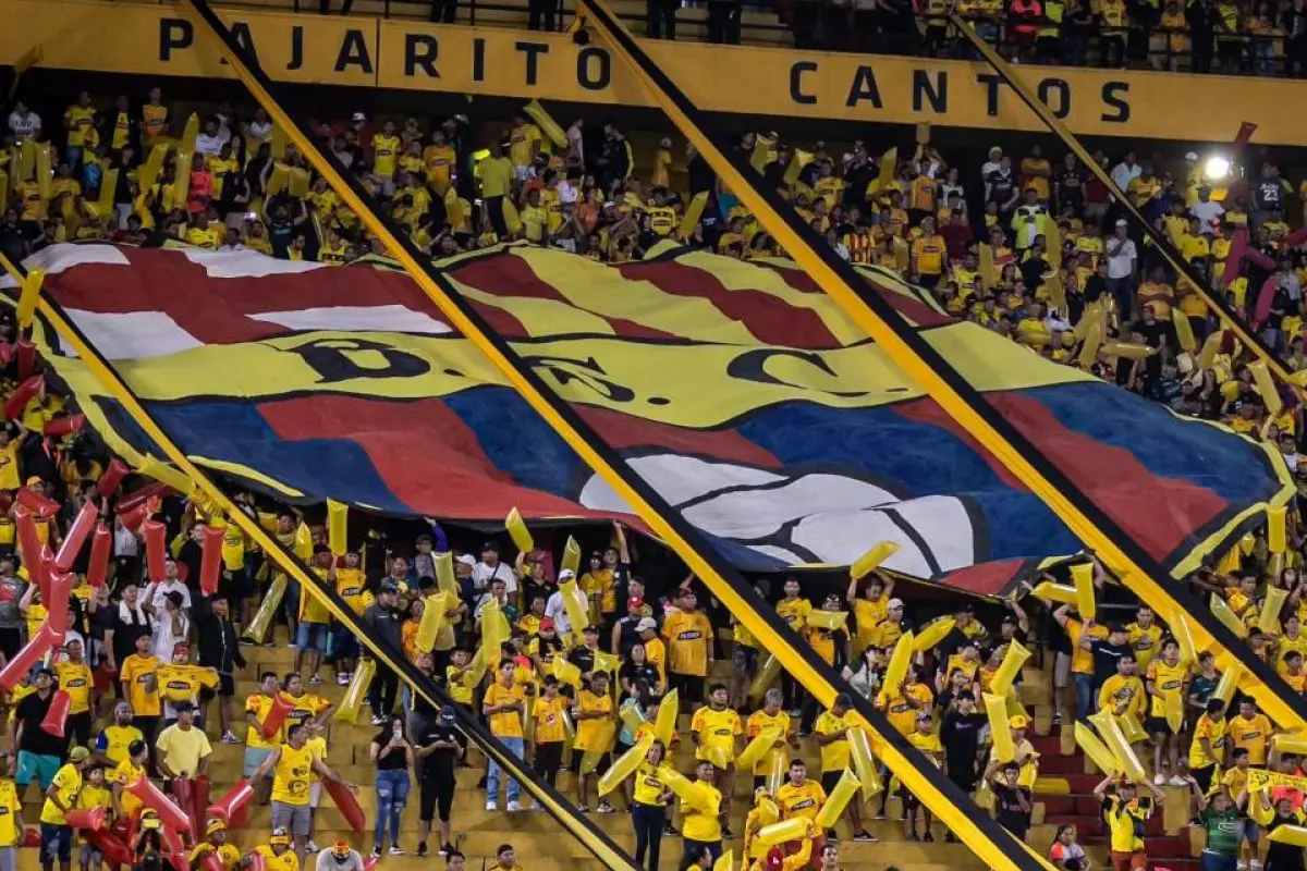 Barcelona SC es  considerado como el equipo ecuatoriano con la hinchada más numeroa del país., Foto: Archivo