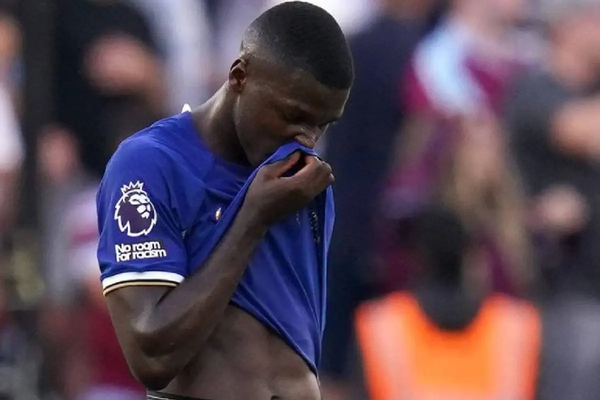 El mediocampista ecuatoriano Moisés Caicedo, jugador del Chelsea FC., Moisés Caicedo