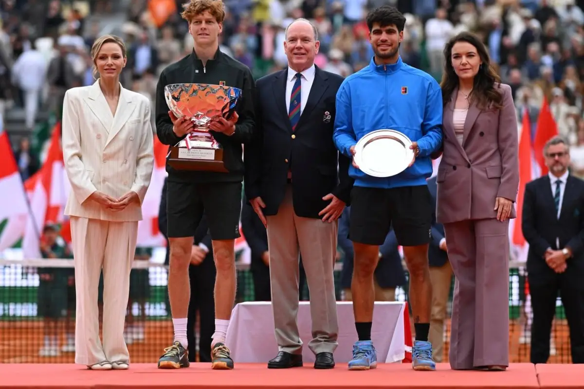  El italiano Jannik Sinner ganó la final de Montecarlo. , IG: janniksin