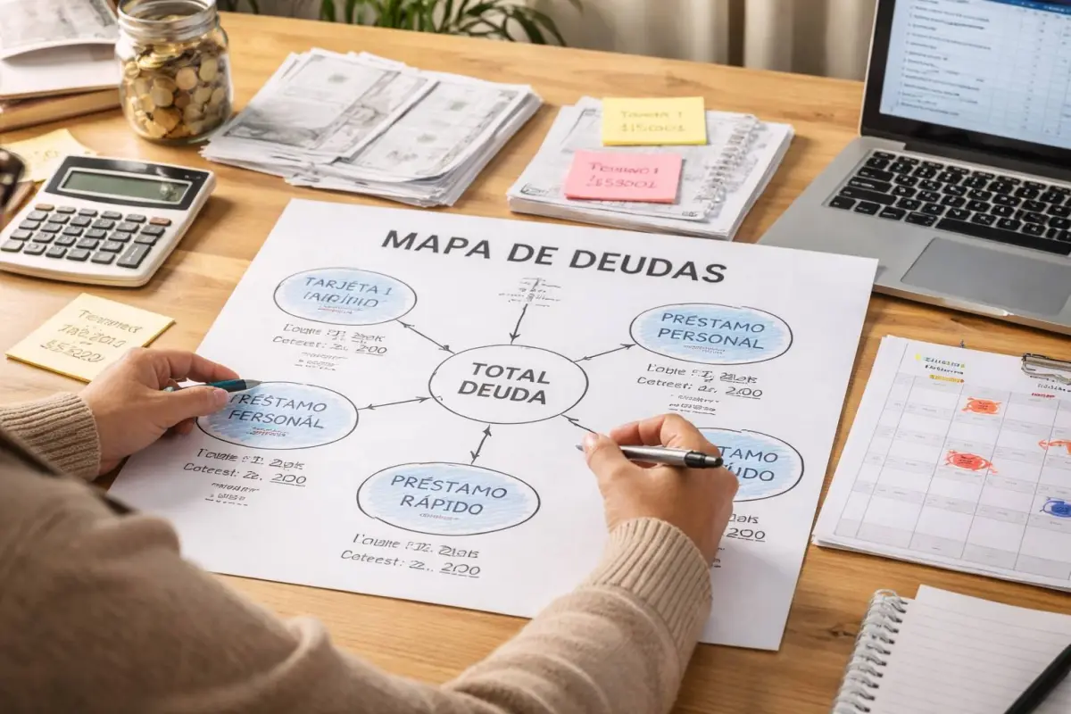 El primer paso consiste en recopilar toda la información relacionada con las deudas vigentes., Inteligencia Artificial. 