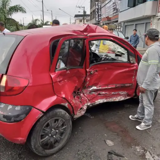 Santo Domingo: dos siniestros viales en menos de una hora dejan varios lesionados