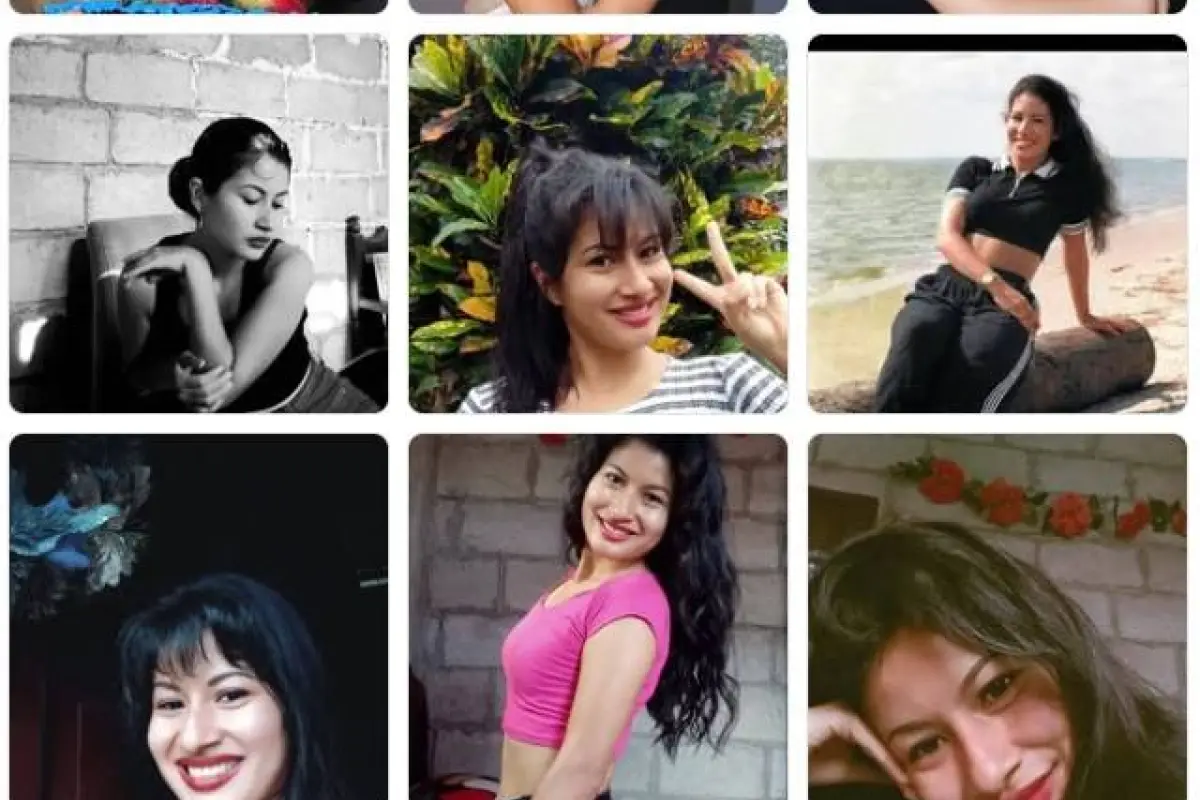 Angélica es muy elogiada en su cuenta de TikTok por su parecido con la cantante Selena Quintanilla., Foto: Redes Sociales