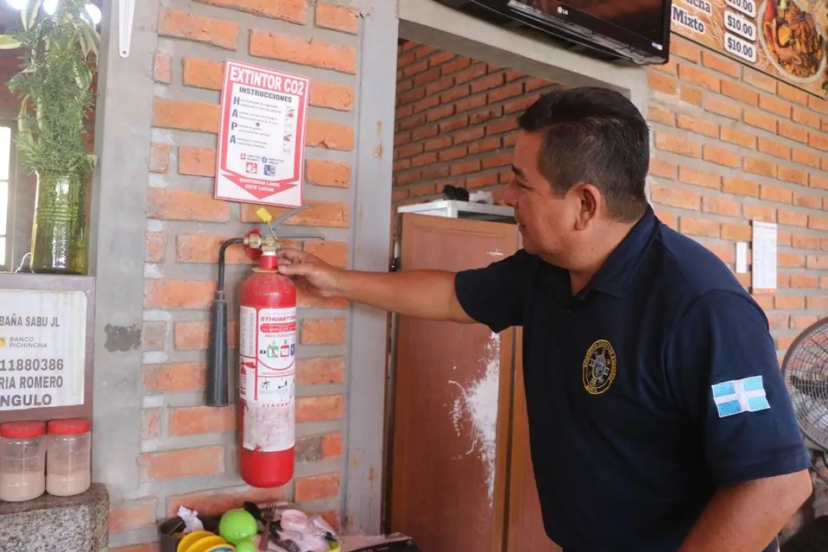 Uno de los controles realizados., El Diario