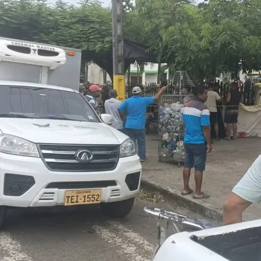 Exconcejal del cantón 24 de Mayo, Roger Palma, fue asesinado en el parque de la parroquia Bellavista