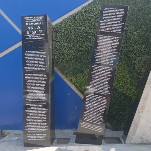 El memorial de Manta, un acto de “justicia social”