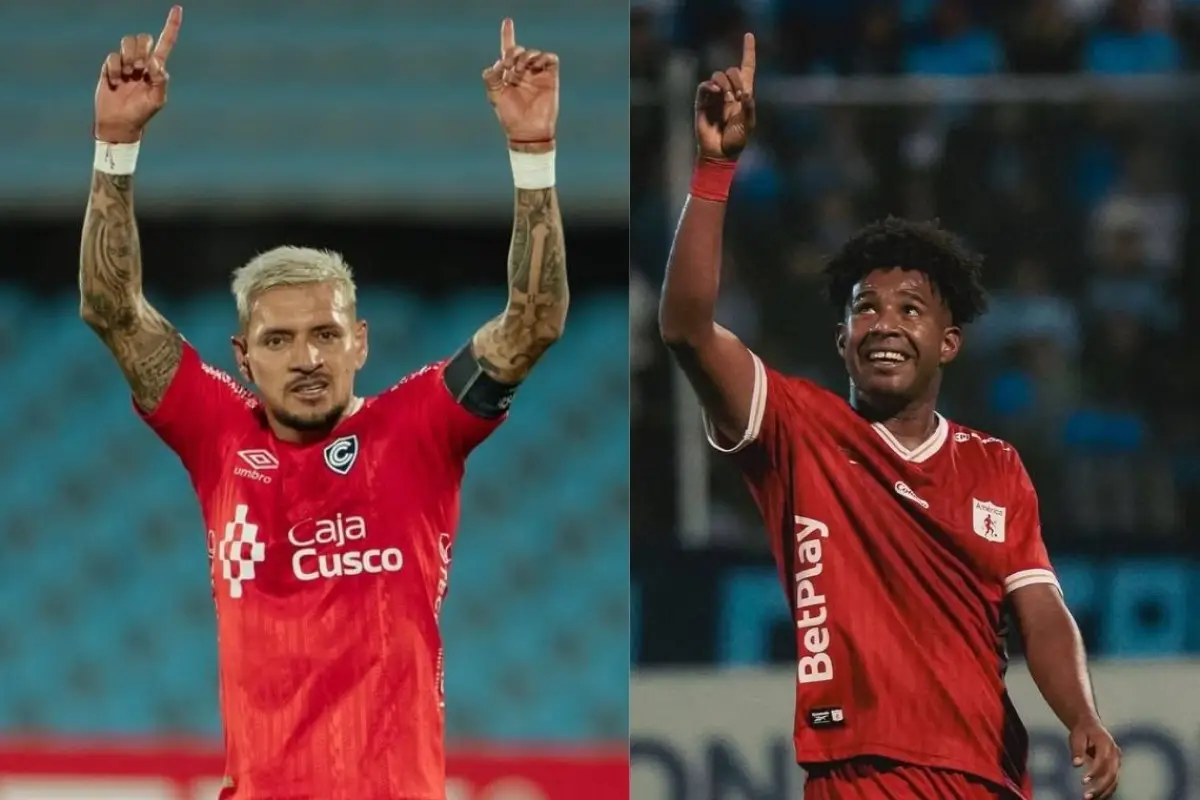 Los ecuatorianos Carlos Garcés y Daniel Valencia anotan en la Sudamericana