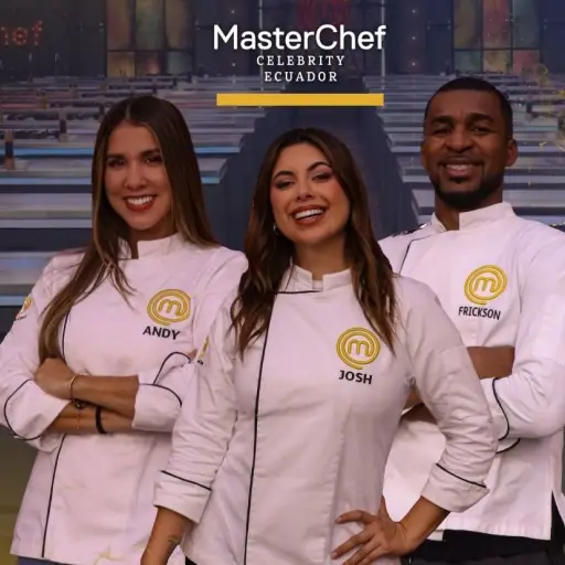 MasterChef Celebrity Ecuador define a sus tres finalistas: Frickson, Josh y Andy van por el título el 14 de abril