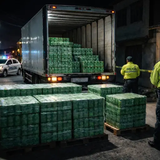 Policía incauta 8.952 unidades de licor de contrabando en una vivienda en Santo Domingo
