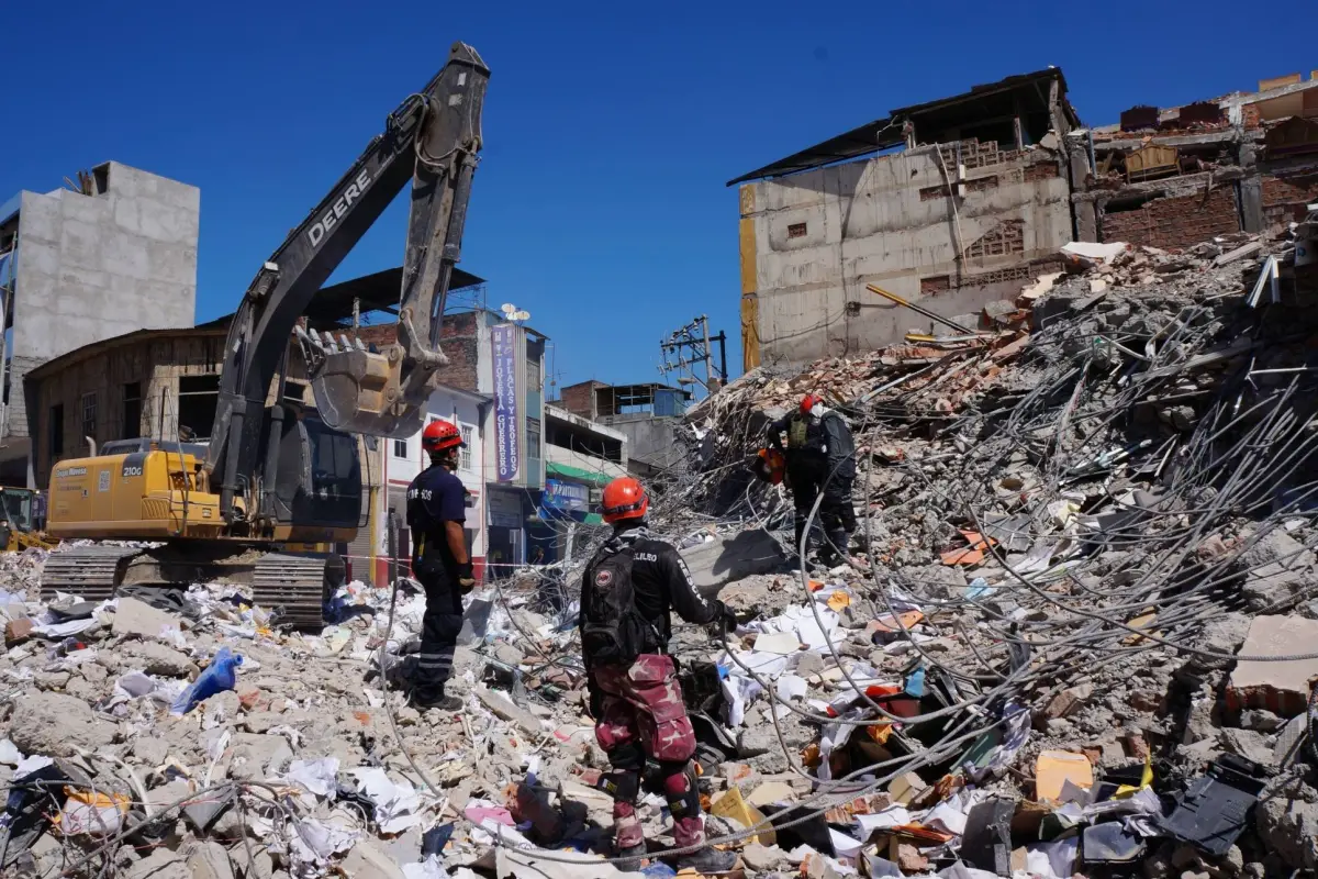 El terremoto del 16 de abril de 2016 dejó cientos de muertos y grandes pérdidas materiales., El Diario-Archivo.