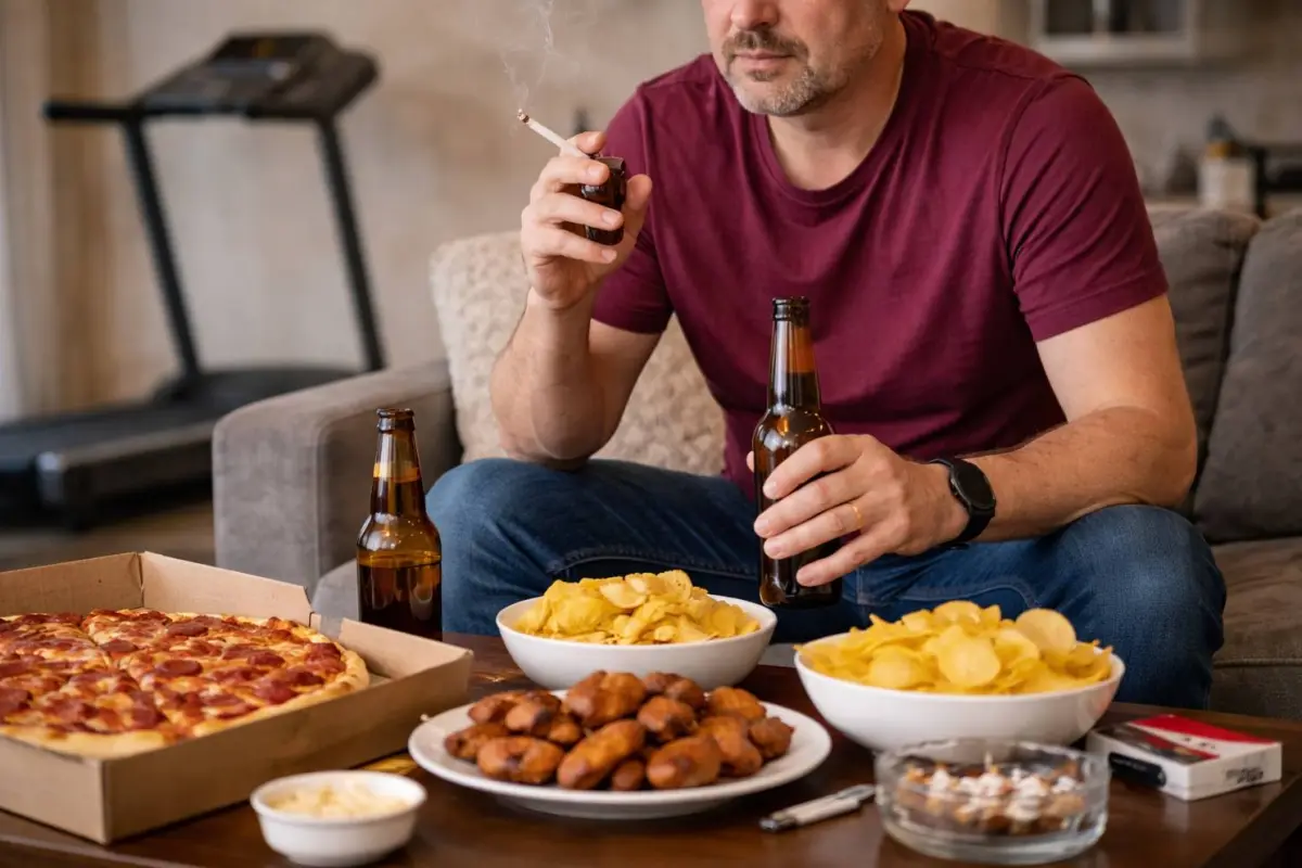 El consumo frecuente de comida chatarra y el sedentarismo aumentan el riesgo de desarrollar enfermedades cardiovasculares., Cortesía.