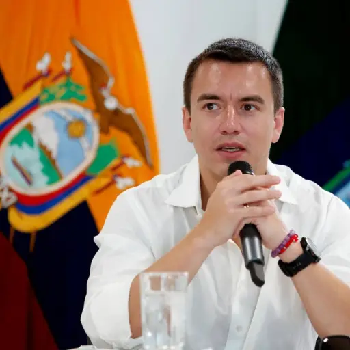 Daniel Noboa aborda tensiones con Colombia y seguridad fronteriza en entrevista