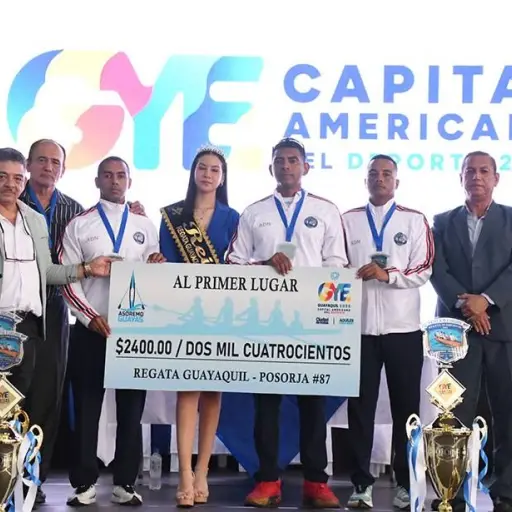 Municipio de Guayaquil reconoce a los ganadores de la regata Guayaquil–Posorja 2026