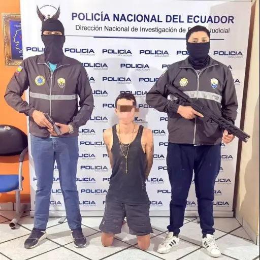 Policía captura a presunto implicado en sicariato ocurrido frente a una niña en Las Orquídeas