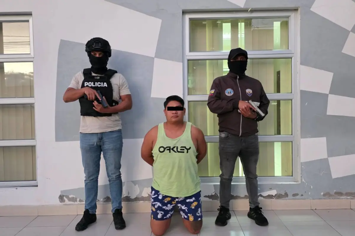 El hombre fue detenido por la Policía., Cortesía