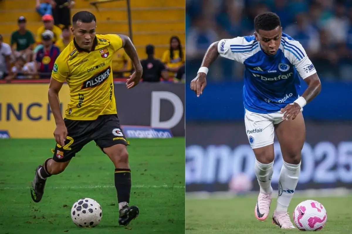 Matías Lugo en Barcelona y Keny Arroyo en Cruzeiro serían titulares