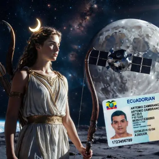 Tras el sobrevuelo de Artemis II, crece el interés por un nombre poco común en Ecuador: 38 personas llevan ese nombre en el país