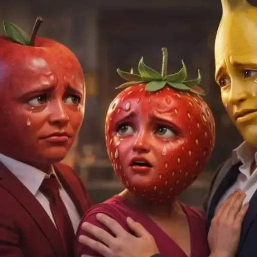 Frutinovelas, series cortas creadas con inteligencia artificial con frutas como protagonistas conquistan redes sociales