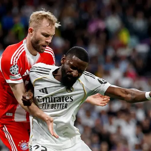 ¡Golpe en el Bernabéu! El Bayern silenció al Real Madrid y Mbappé anotó la del descuento en Champions League