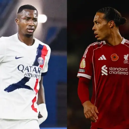 Paris Saint-Germain con Willian Pacho recibe a Liverpool en la ida de cuartos de final de la Champions