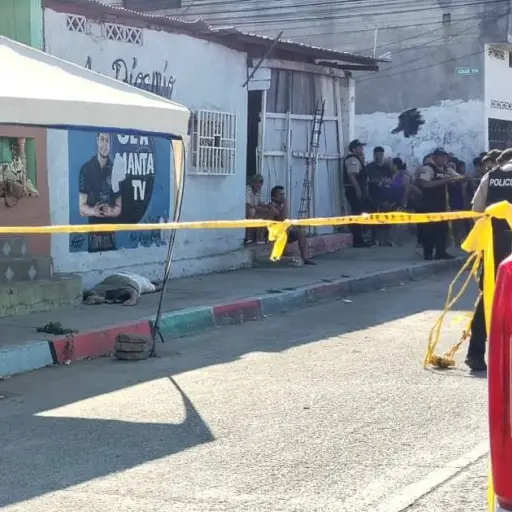 Ataque armado en el barrio Santa Clara de Manta dejó un fallecido y un bebé herido