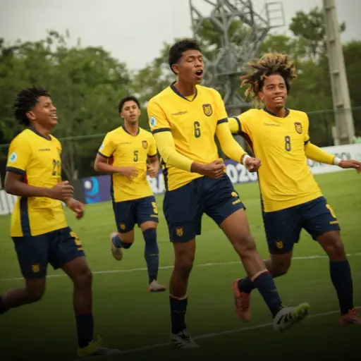 Ecuador vence 2-1 a Uruguay y queda virtualmente clasificado al Mundial Sub-17 2026  