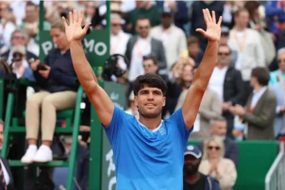 Carlos Alcaraz en el Masters 1.000 de Montecarlo., Europa Press.