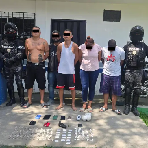 Cámaras de vigilancia y droga: Así operaban en una vivienda intervenida por el GOM en la Subidita al Cielo