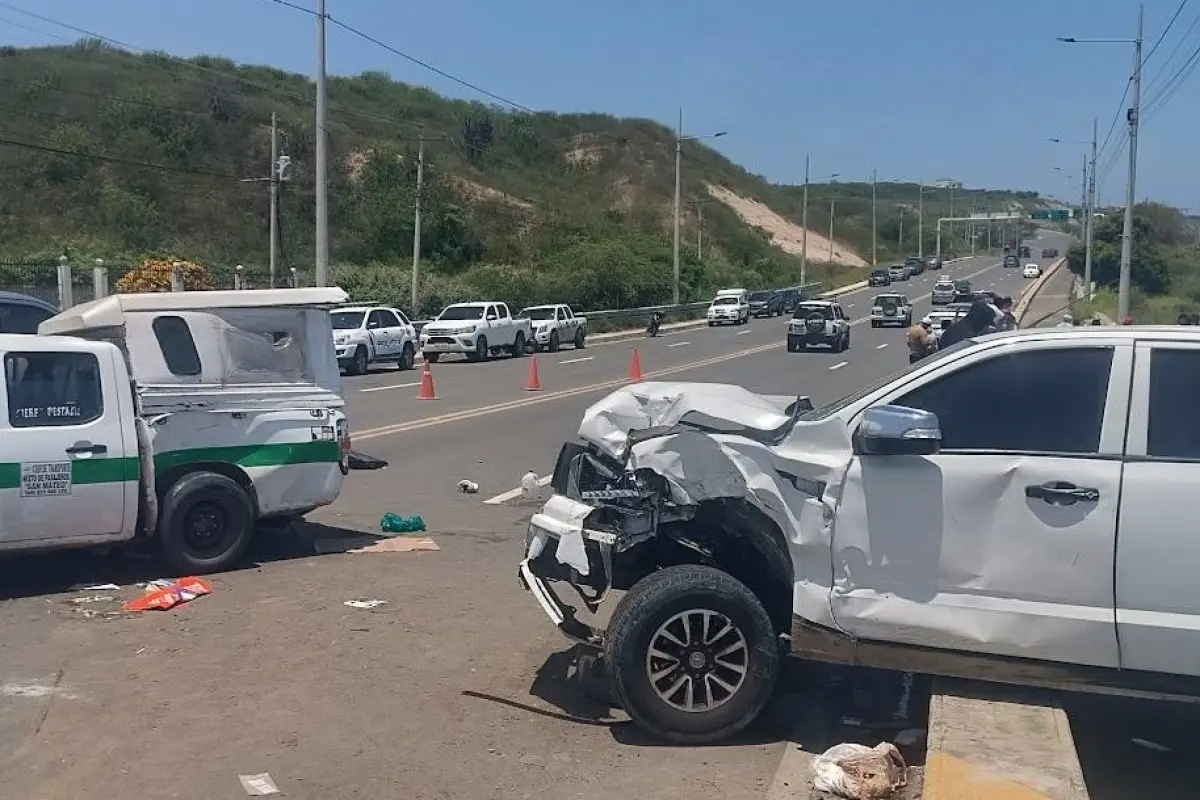 Más accidentes, más víctimas: lo que revelan los últimos datos de tránsito en Manta