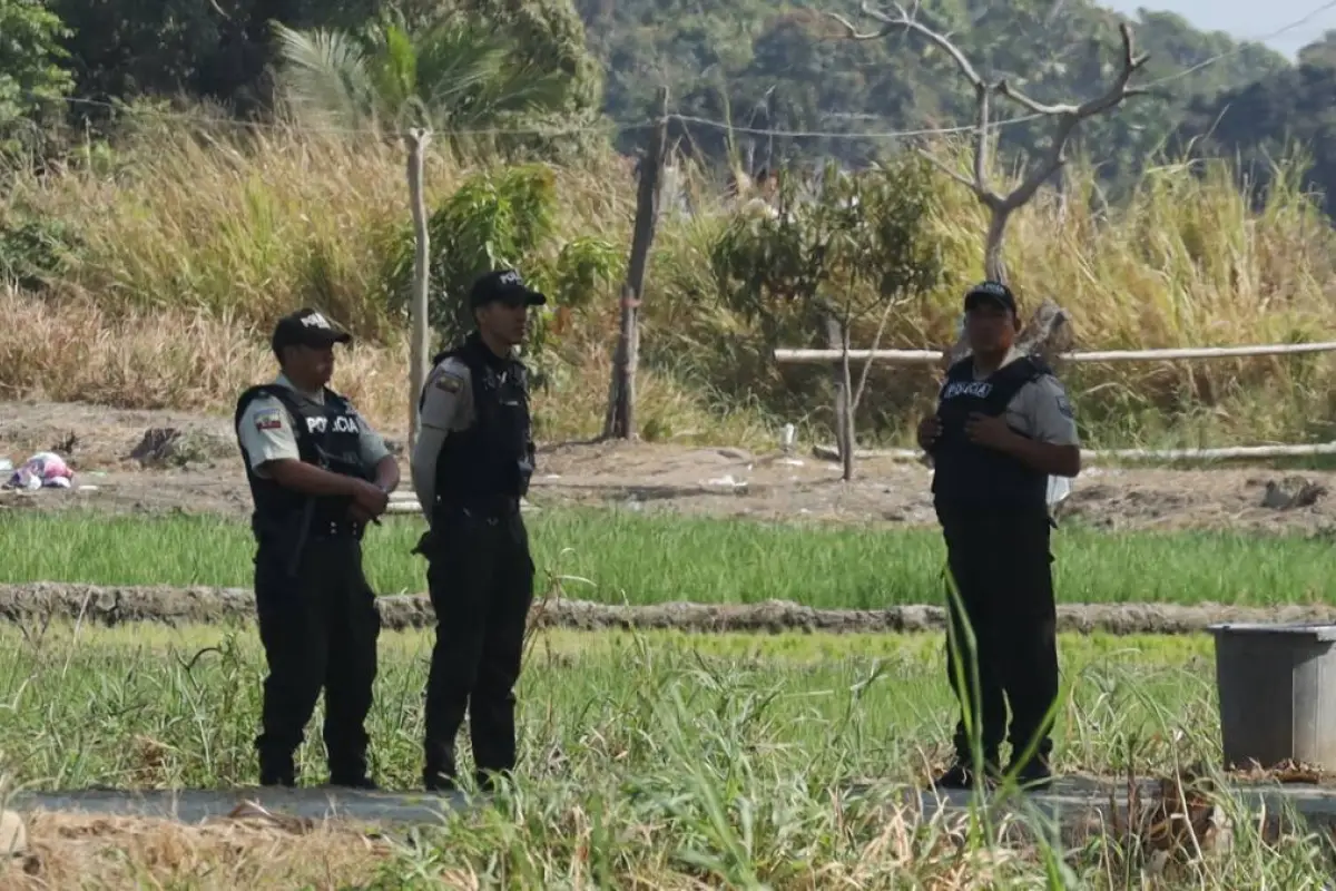 Triple crimen en zona rural de Puebloviejo, provincia de Los Ríos, causa conmoción en los ciudadanos.