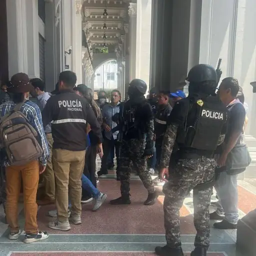 Fiscalía realiza allanamiento en el Municipio de Guayaquil; se mantienen en reserva los motivos