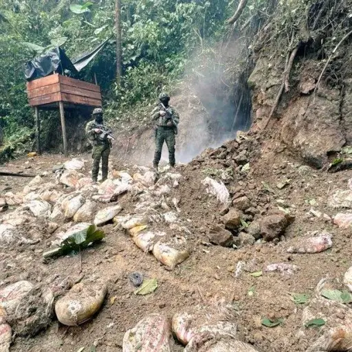 Santo Domingo de los Tsáchilas: Fuerzas Armadas enfrentan reactivación constante de minería ilegal en Santa María del Toachi