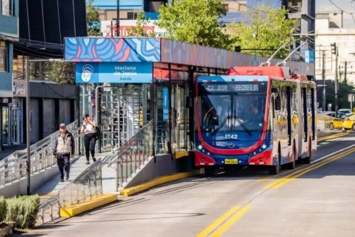 El sistema de transporte público., Quito Informa