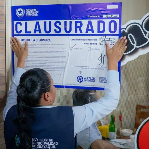 Municipio de Guayaquil interviene establecimientos y espacios públicos en ciudadela Sauces 6