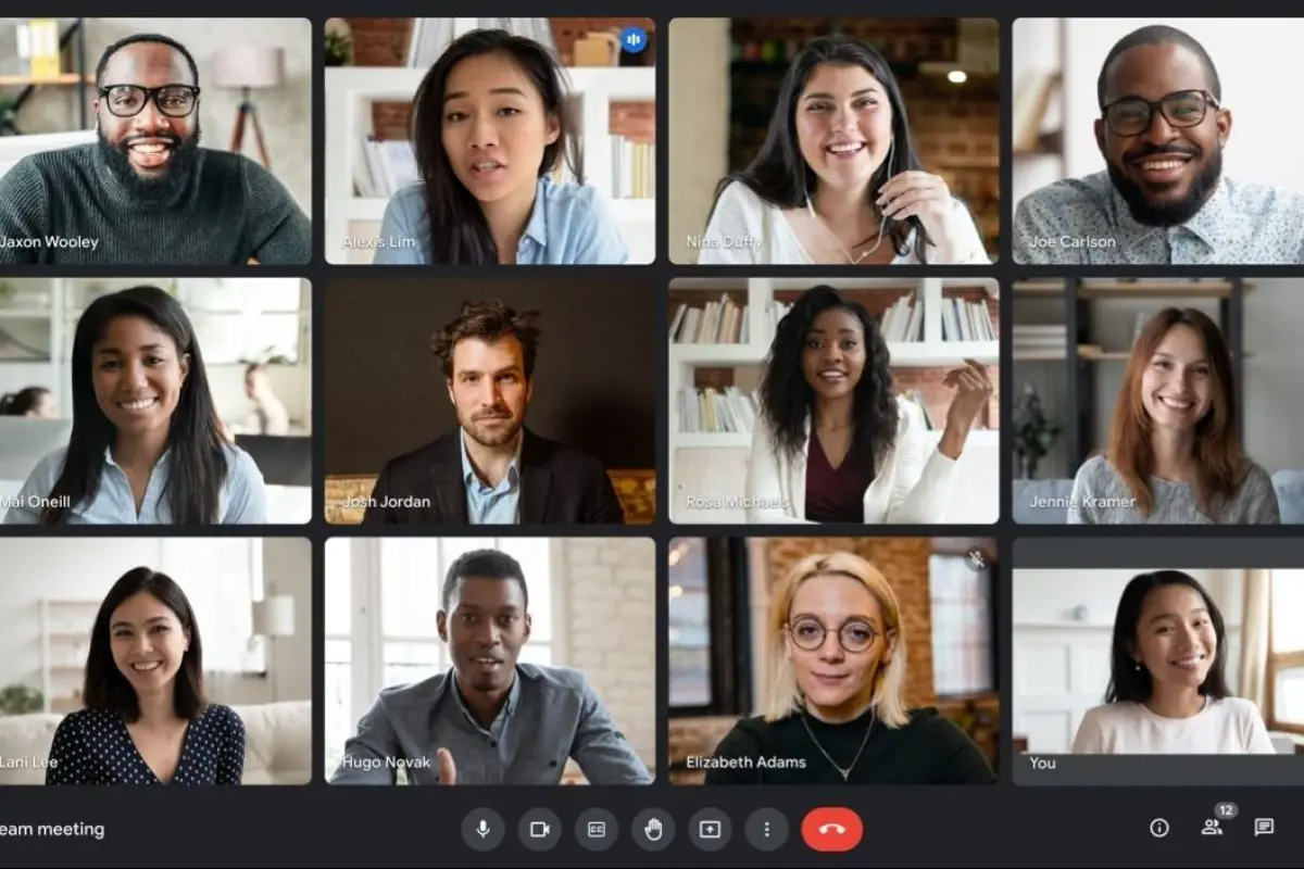 Configuración de grabaciones en Google Meet para descargar archivos y usar Gemini.