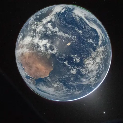 “Hola, mundo” desde el espacio: las fotos de la Tierra que captó Artemis II