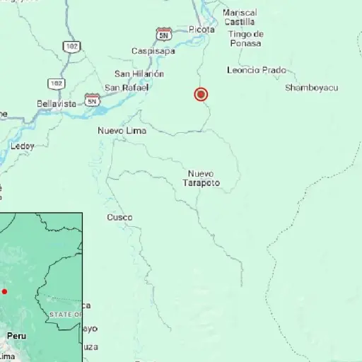 Fuerte sismo de magnitud 6.8, en el norte de Perú, se sintió en varias provincias del sur de Ecuador