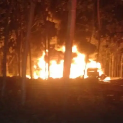 Perforación ilegal en poliducto de combustible provocó incendio de gran magnitud en Quinindé