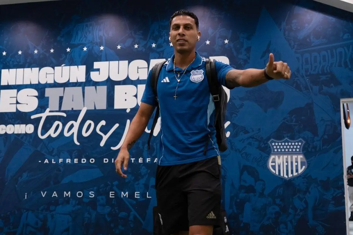 León es líder del equipo y parte fundamental en la defensa 'eléctrica' convirtiéndose en una baja importante para el duelo con la 'Chatoleí'., X Emelec.