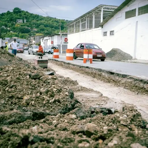Rehabilitación de 29 km de vías en sectores del norte de Guayaquil con inversión de USD 6,4 millones