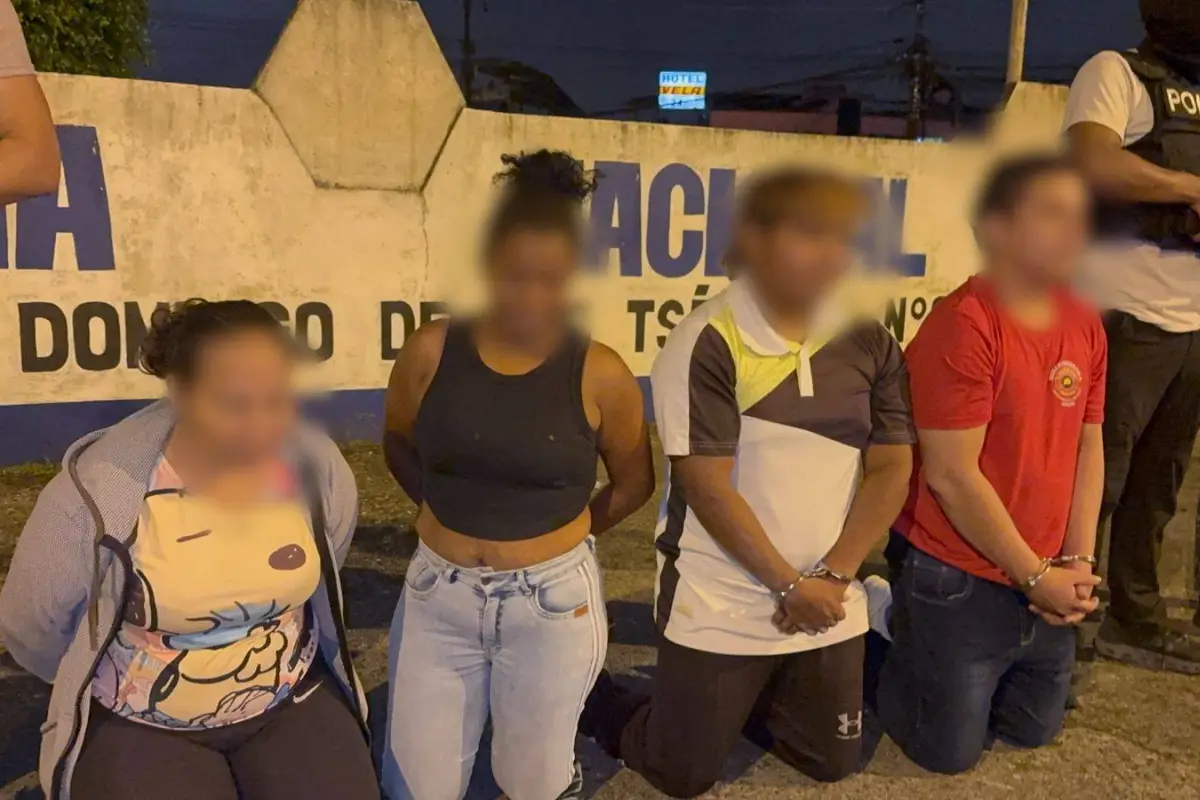 Santo Domingo así operaba la red que exigía dinero bajo amenazas, hay cuatro procesados